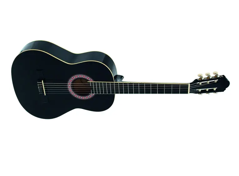 DIMAVERY AC-303 Classic Guitar, black 